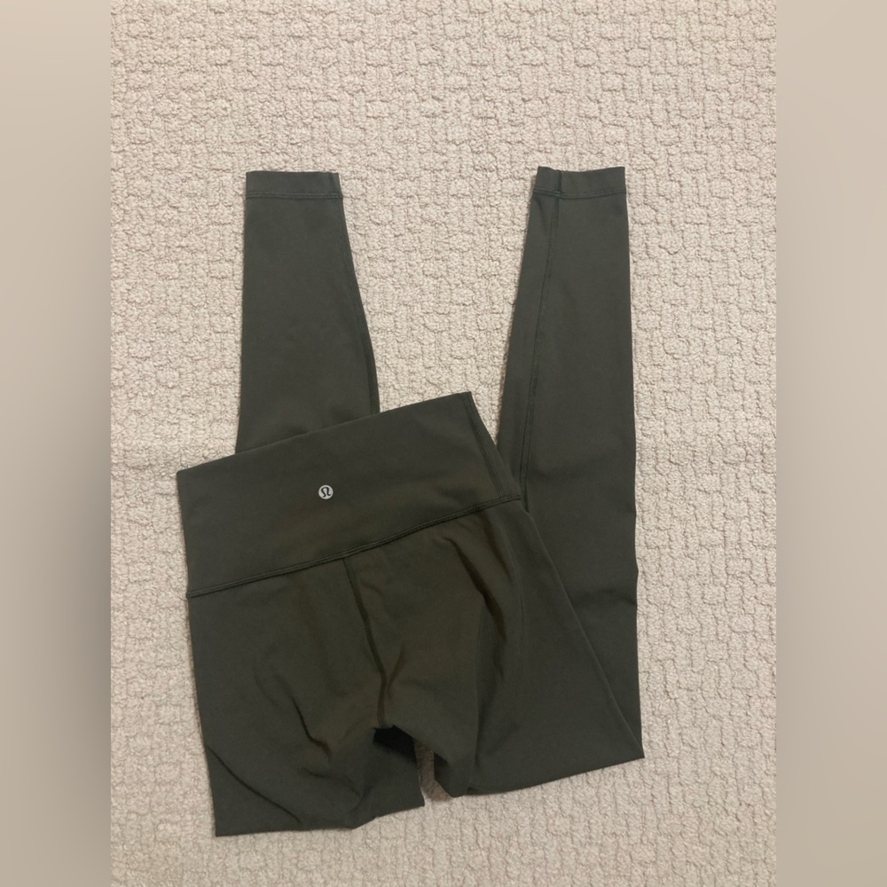 lululemon athletica Dark Green Leggings